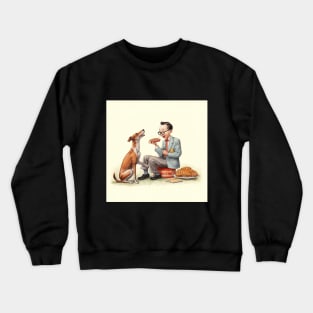 Pee Wee Herman in heaven - art 13 Crewneck Sweatshirt